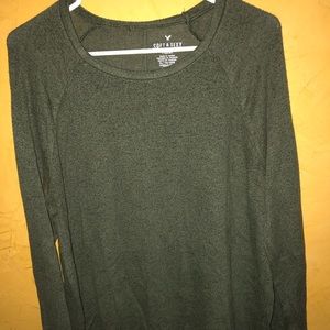 American Eagle Soft & Sexy Green Sweater